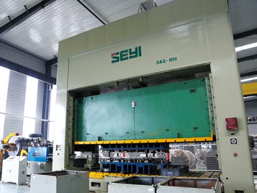 閉式雙點壓力機1000T